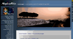 Desktop Screenshot of magicoalvis.it